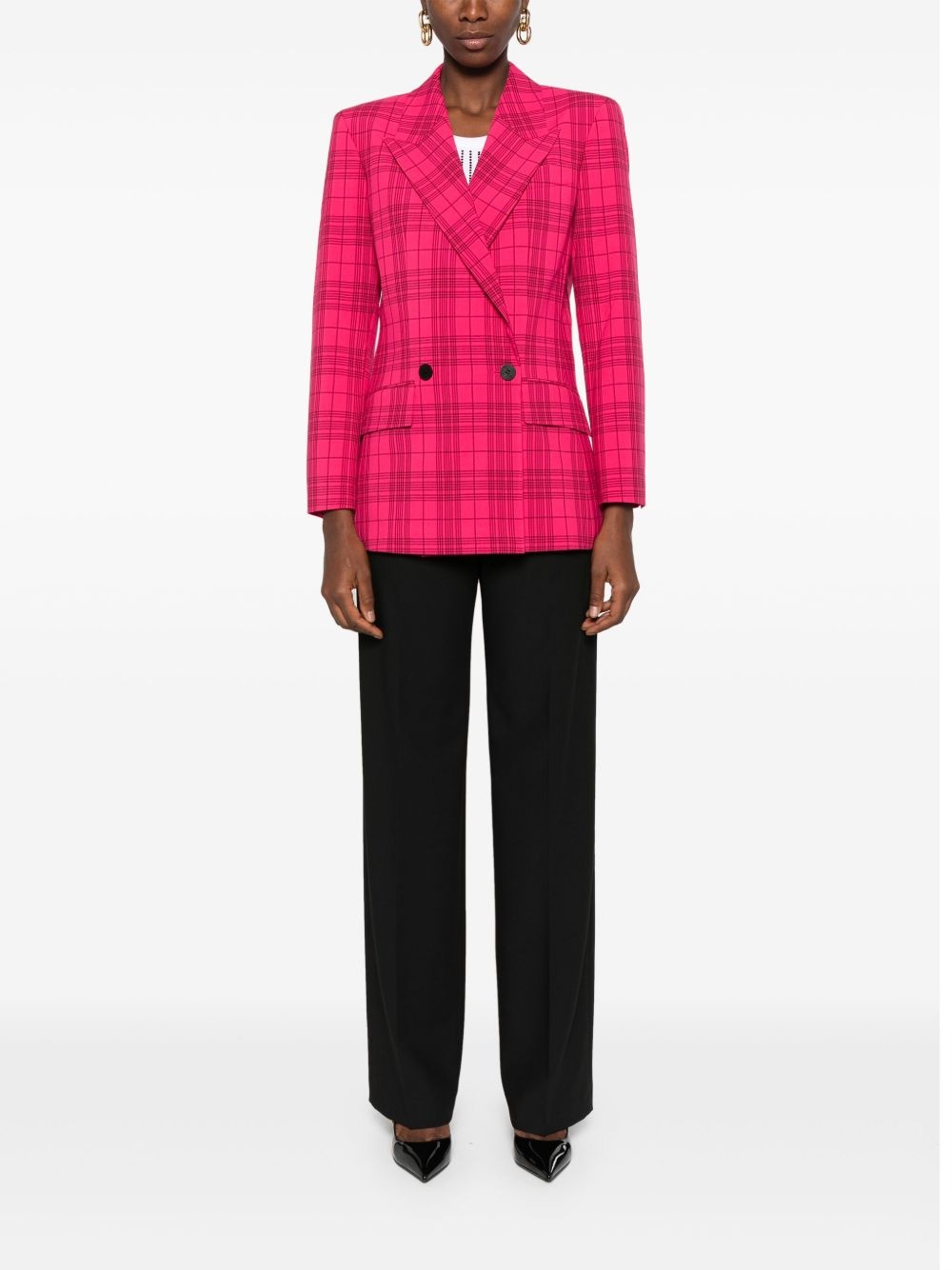 checked jacket - 2