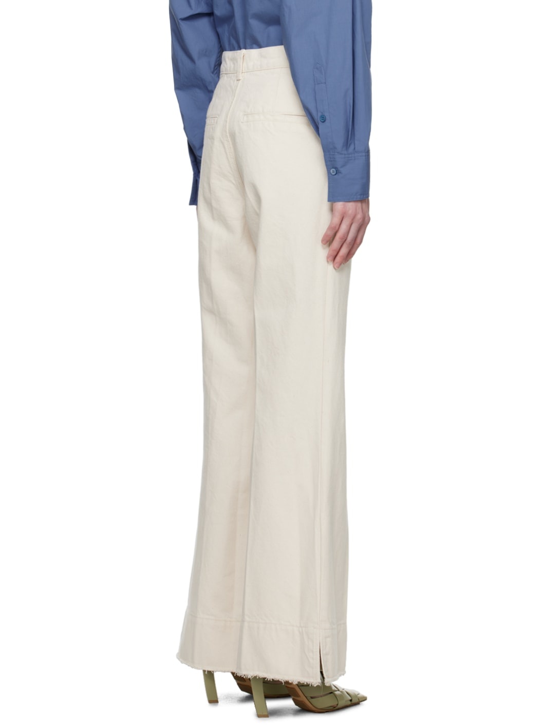 Off-White High-Rise Jeans - 3