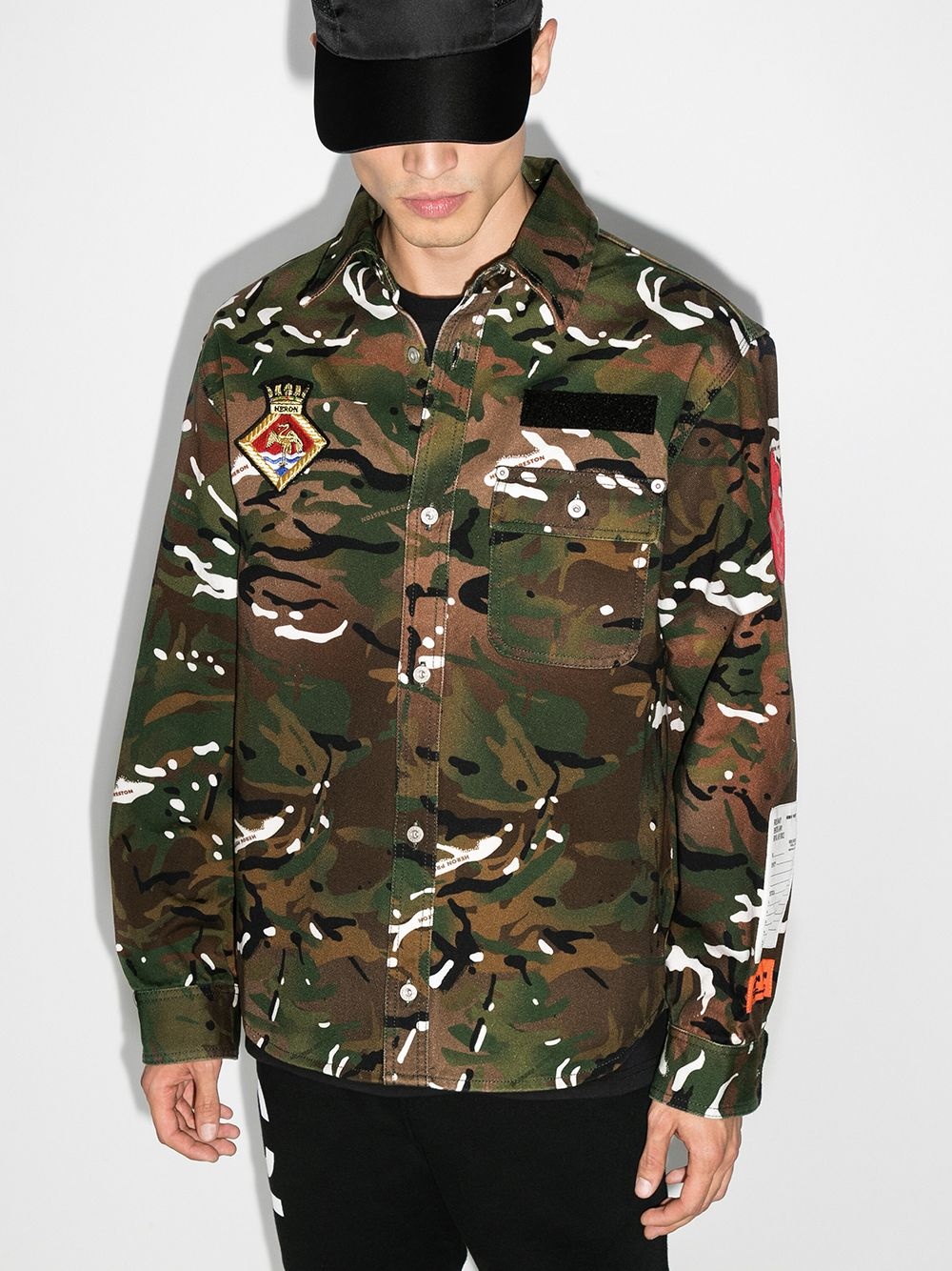 Royal Navy camouflage print shirt - 2