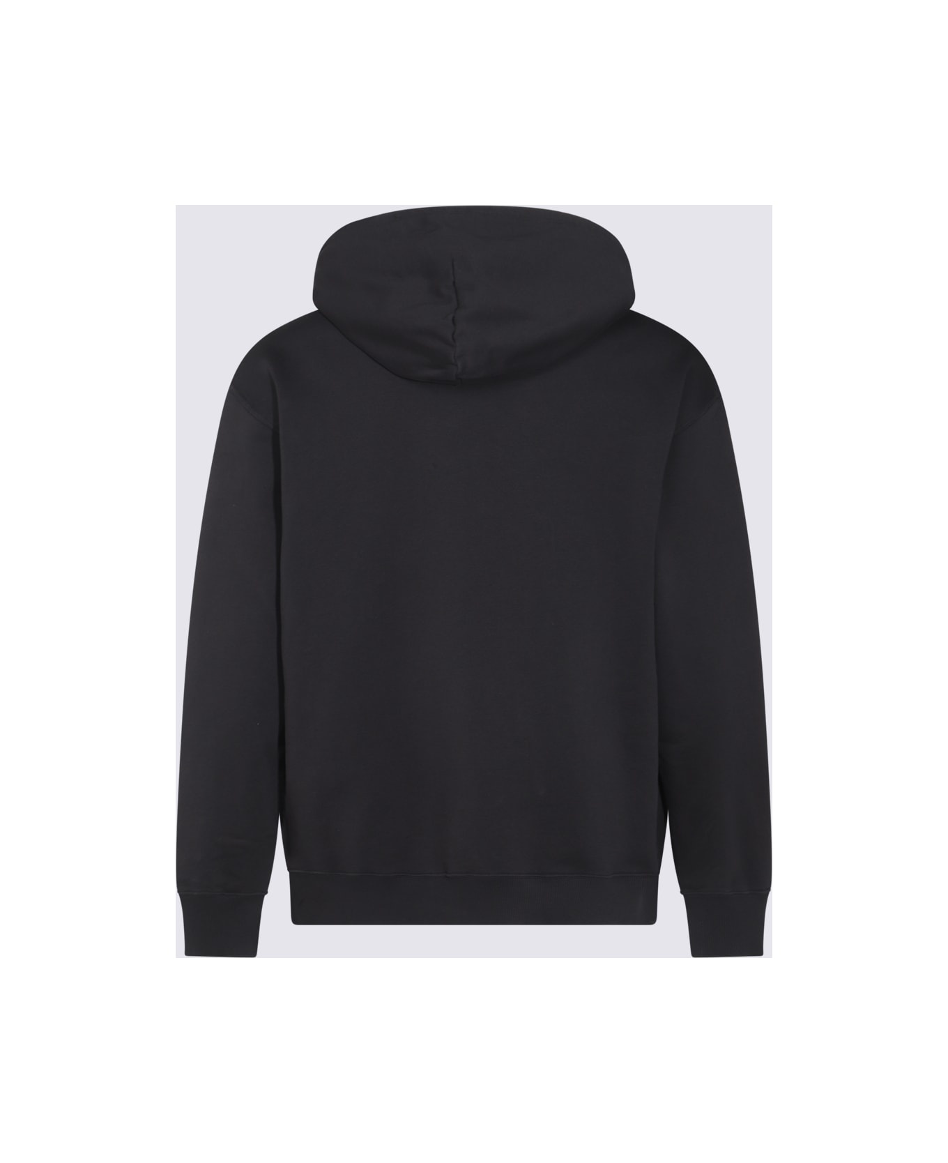 Black Cotton Sweatshirt - 2
