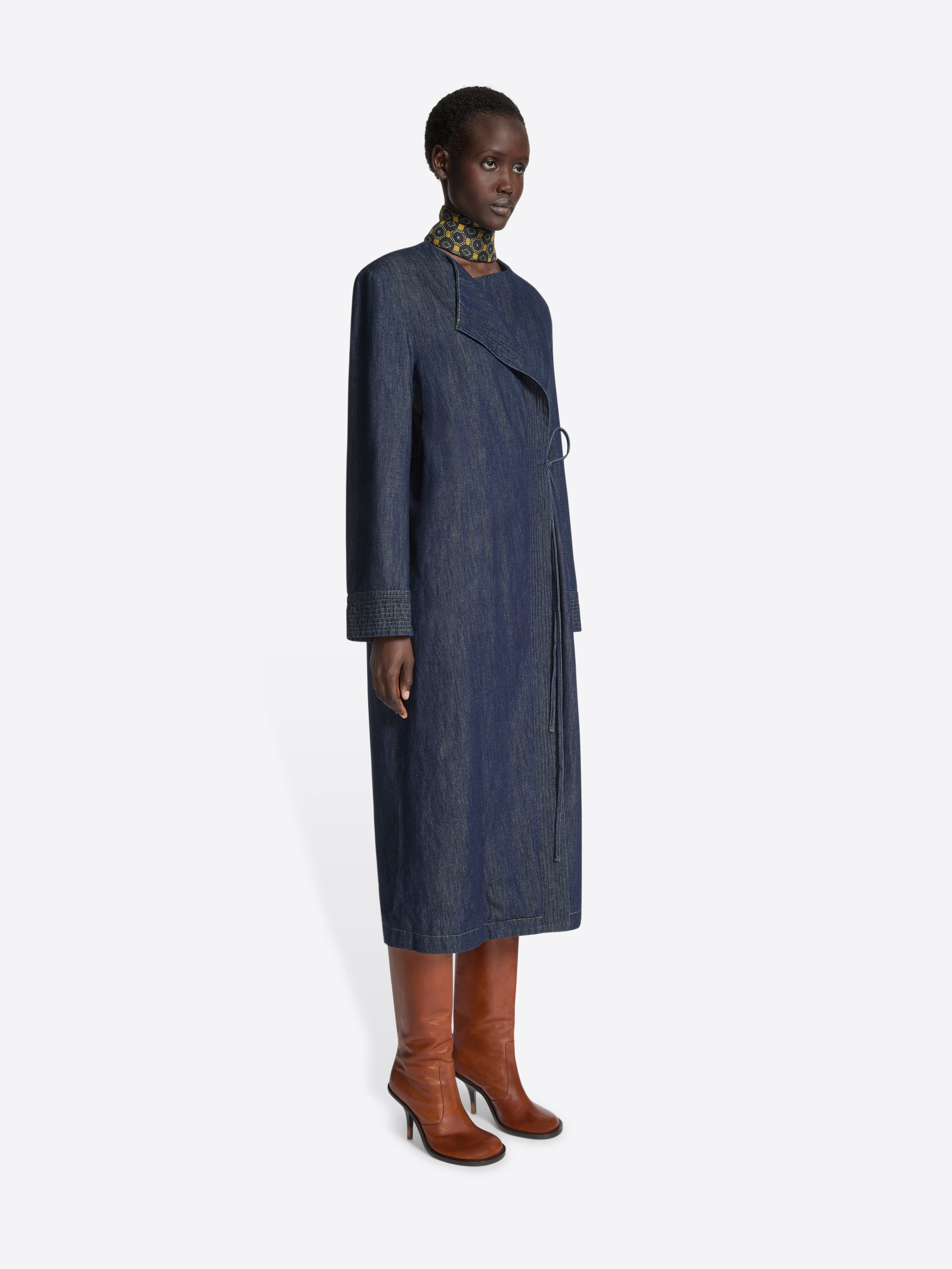 DENIM COAT - 3