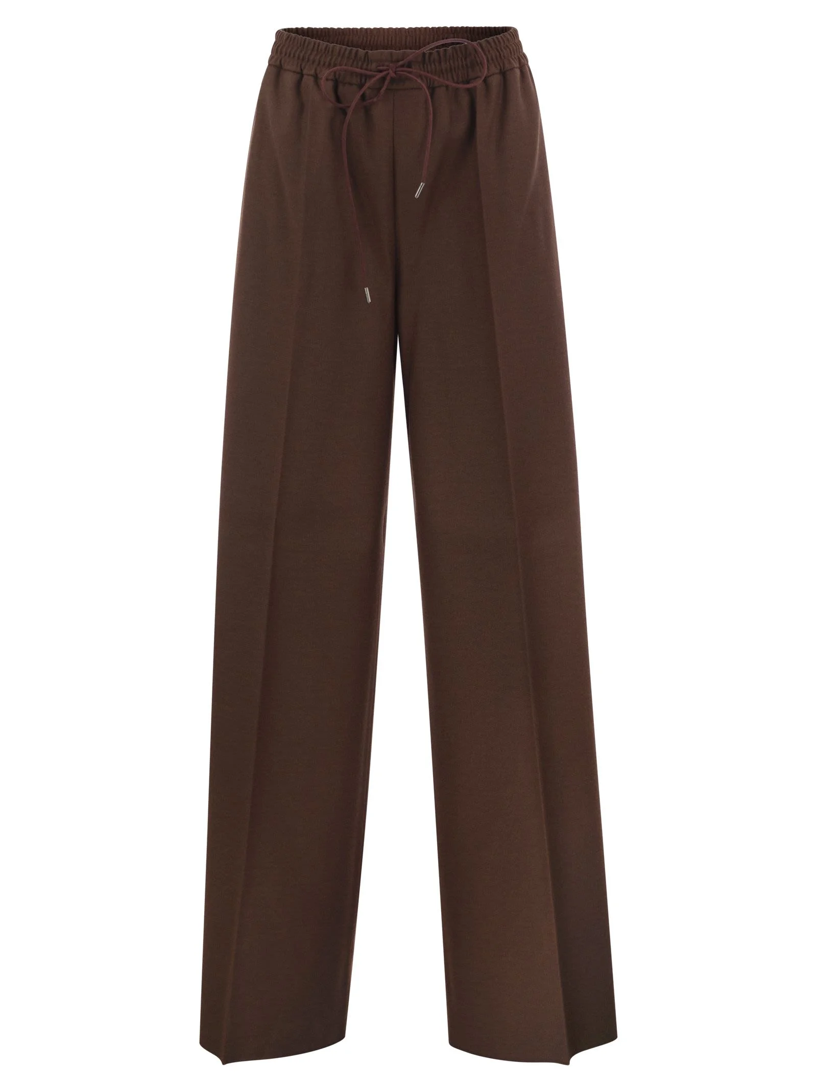 Max Mara Women Mxsslalom - Virgin Wool Drawstring Trousers - 1