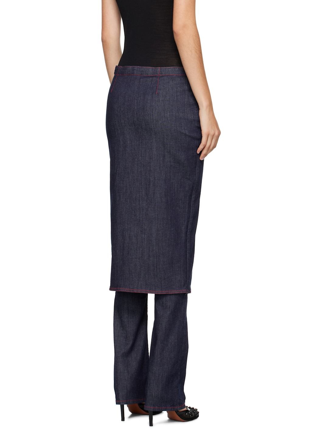 Blue Skirt Jeans - 3