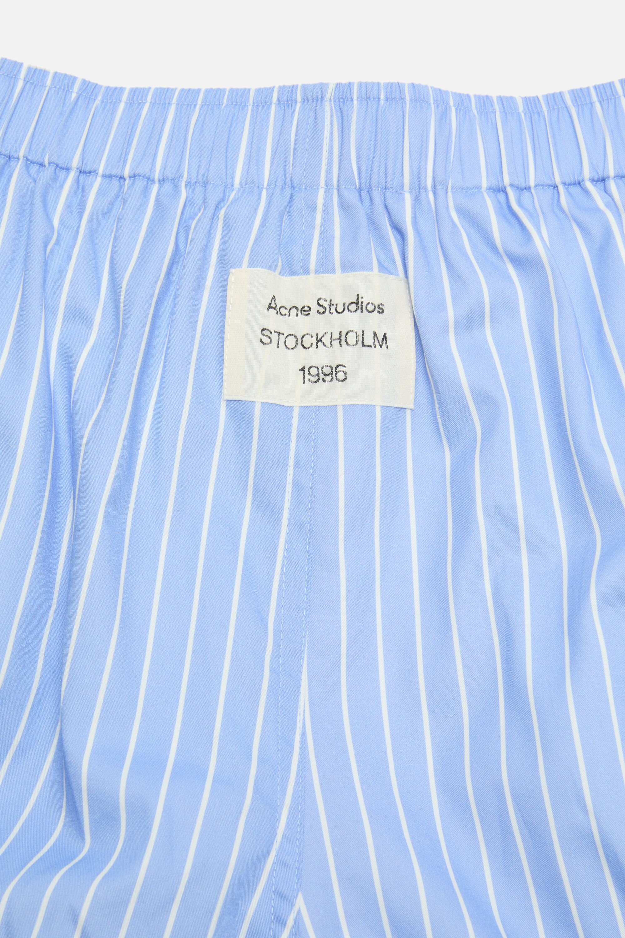 Stripe shorts - White/blue - 5