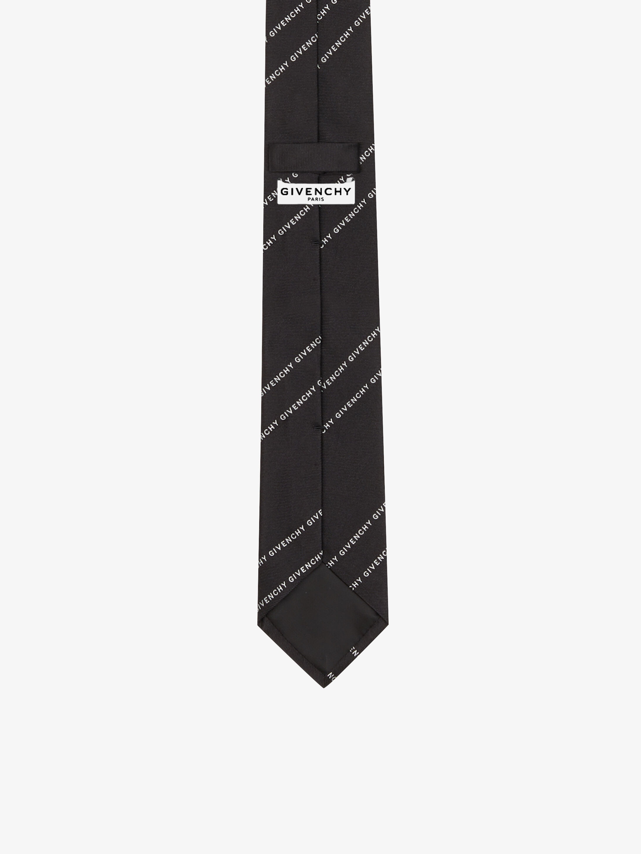 GIVENCHY striped tie in silk - 3