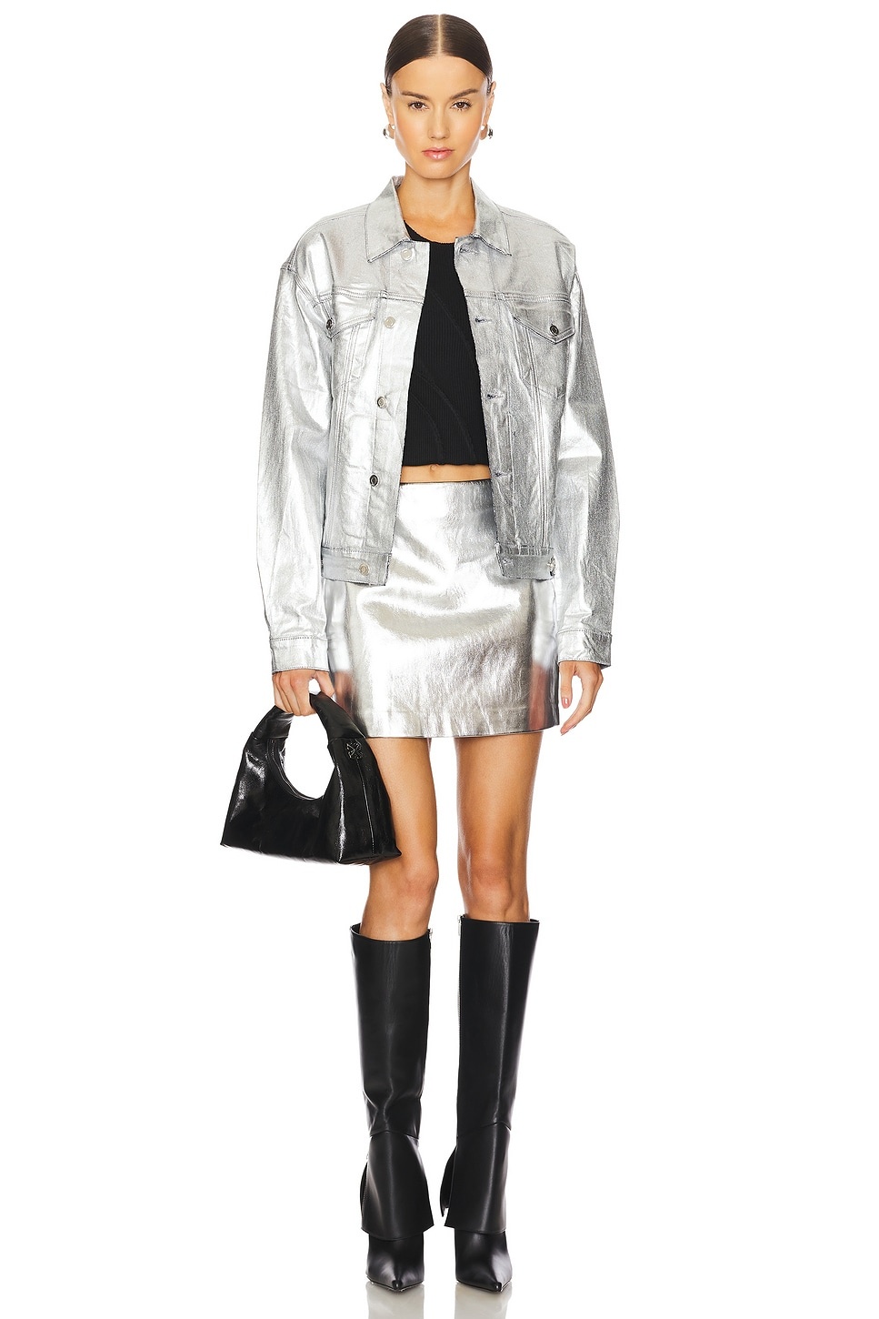 Odelia Oversized Denim Jacket - 4