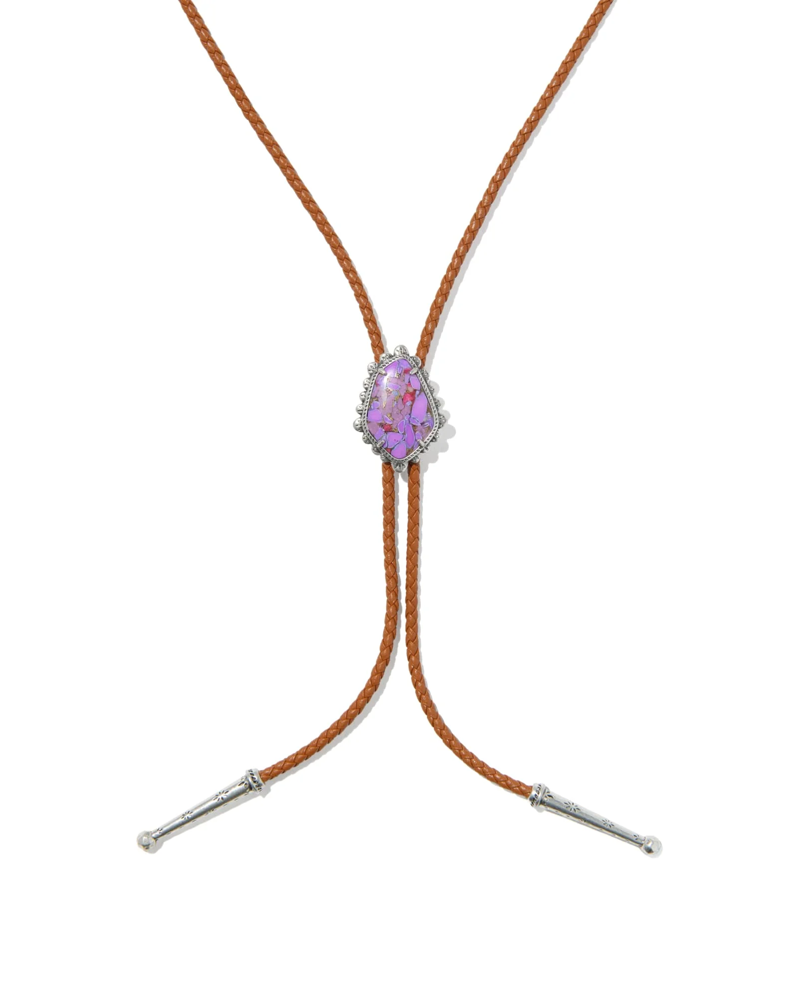 Ellery Vintage Silver Bolo Necklace - 1