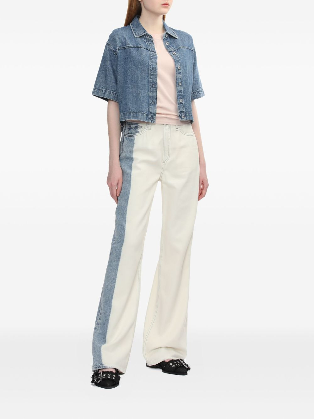 Logan two-tone jeans - 2