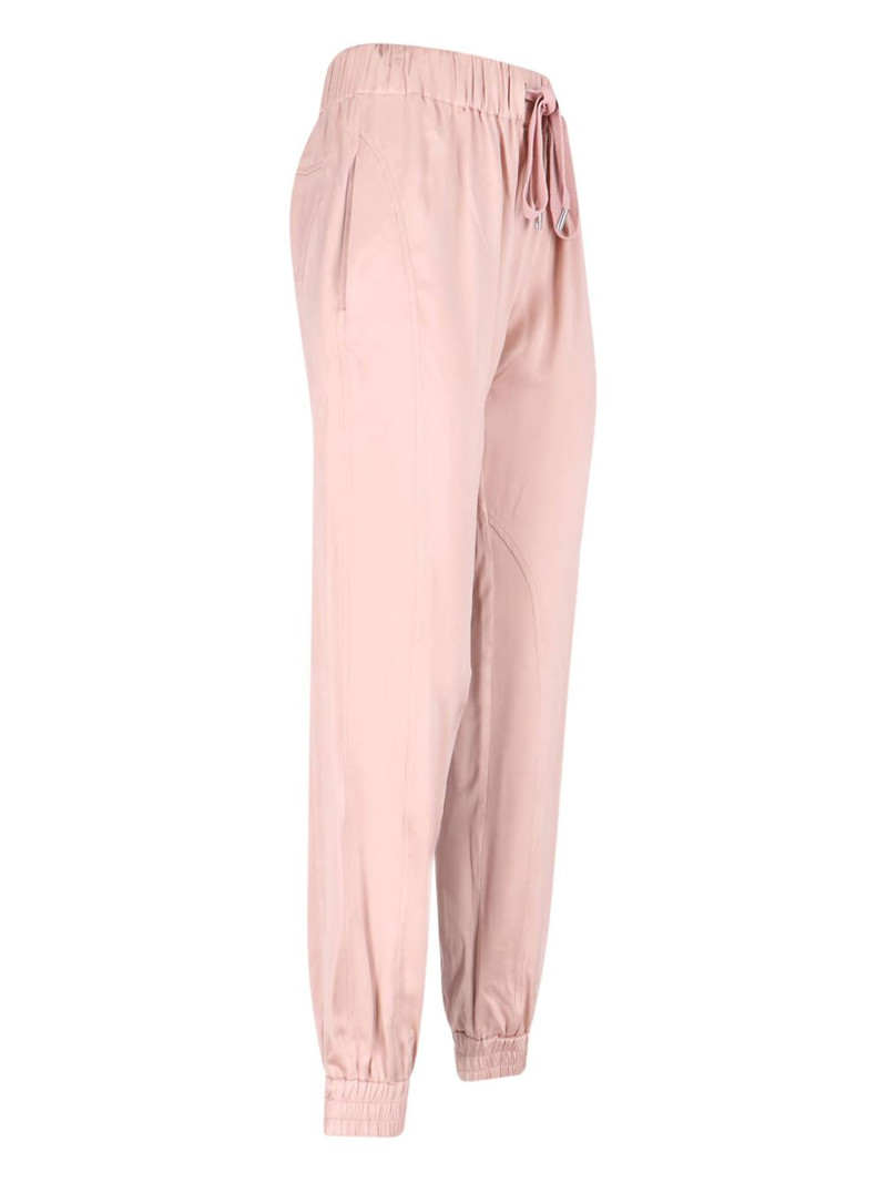elasticated-cuff drawstring trousers 3