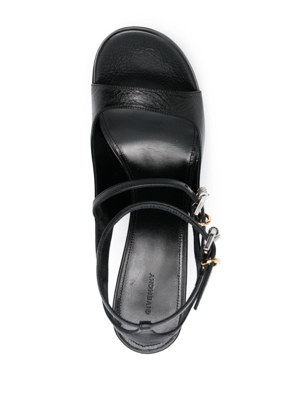 Voyou 115mm platform sandals - 4
