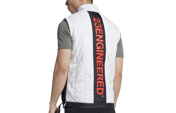 Air Jordan As 23 Engineered Quilted Vest 'White' AJ1057-100 - 2