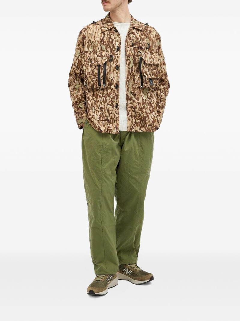 South2 West8 camouflage-print jacket outlook