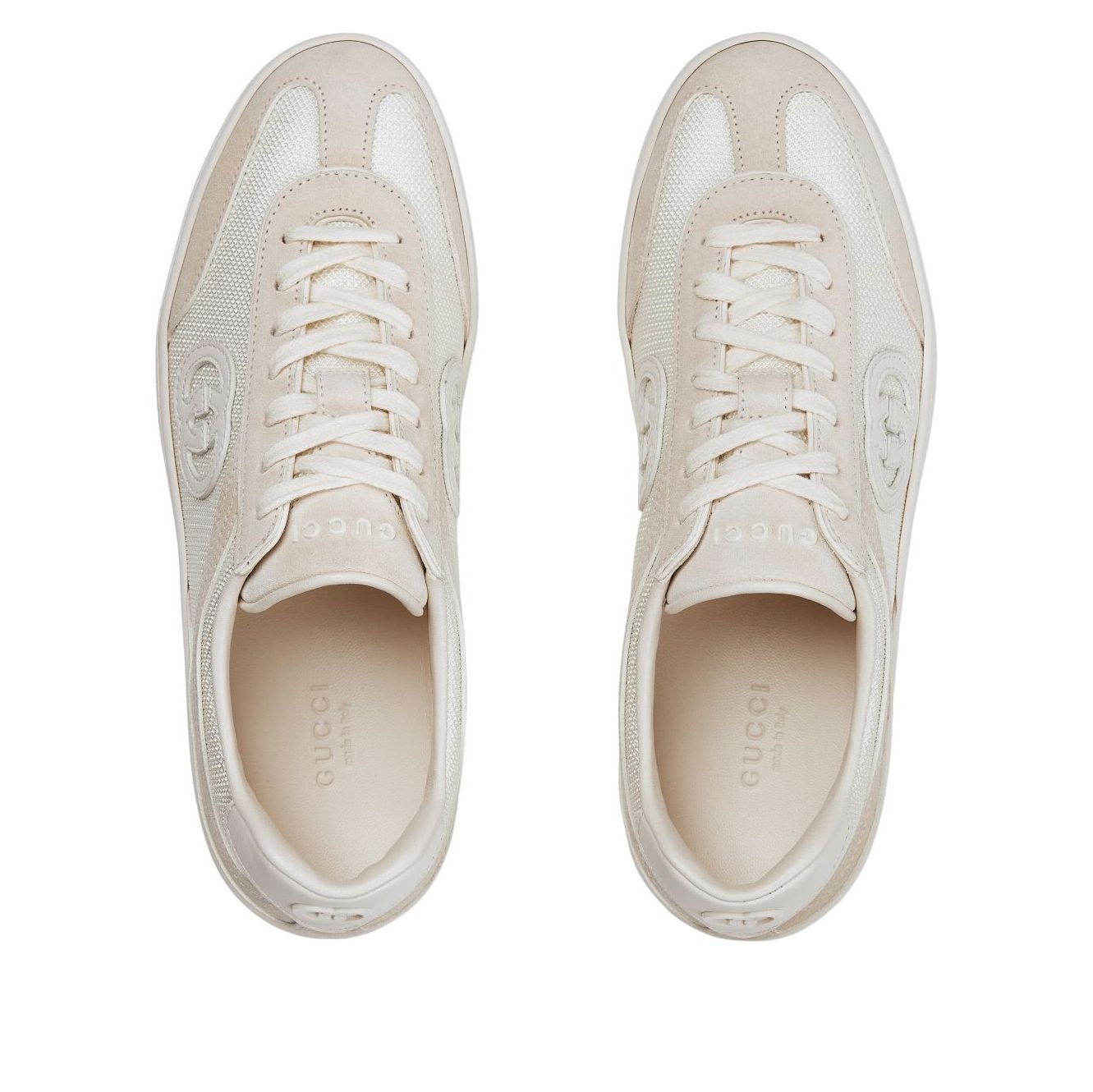 (WMNS) Gucci G75 'White Suede' 812656-AADM0-9110 - 5