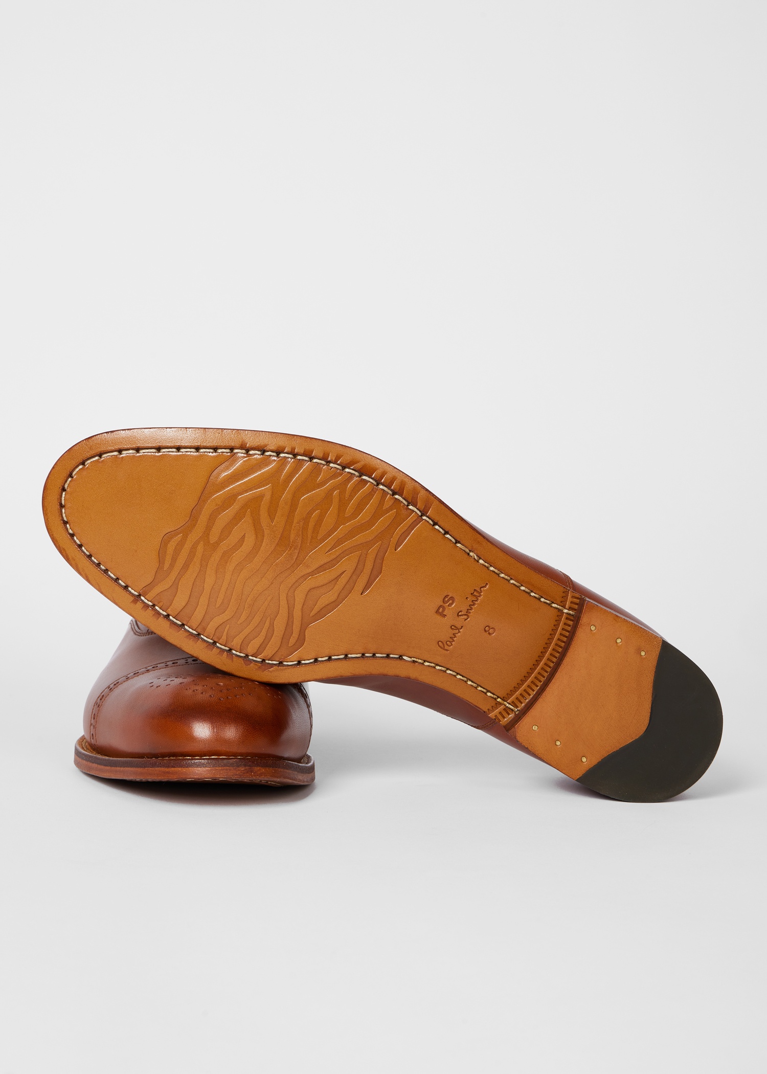 Tan Leather 'Philip' Shoes - 4