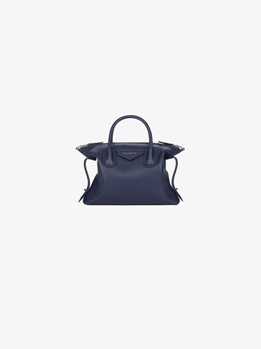 SMALL ANTIGONA SOFT BAG IN SMOOTH LEATHER - 1