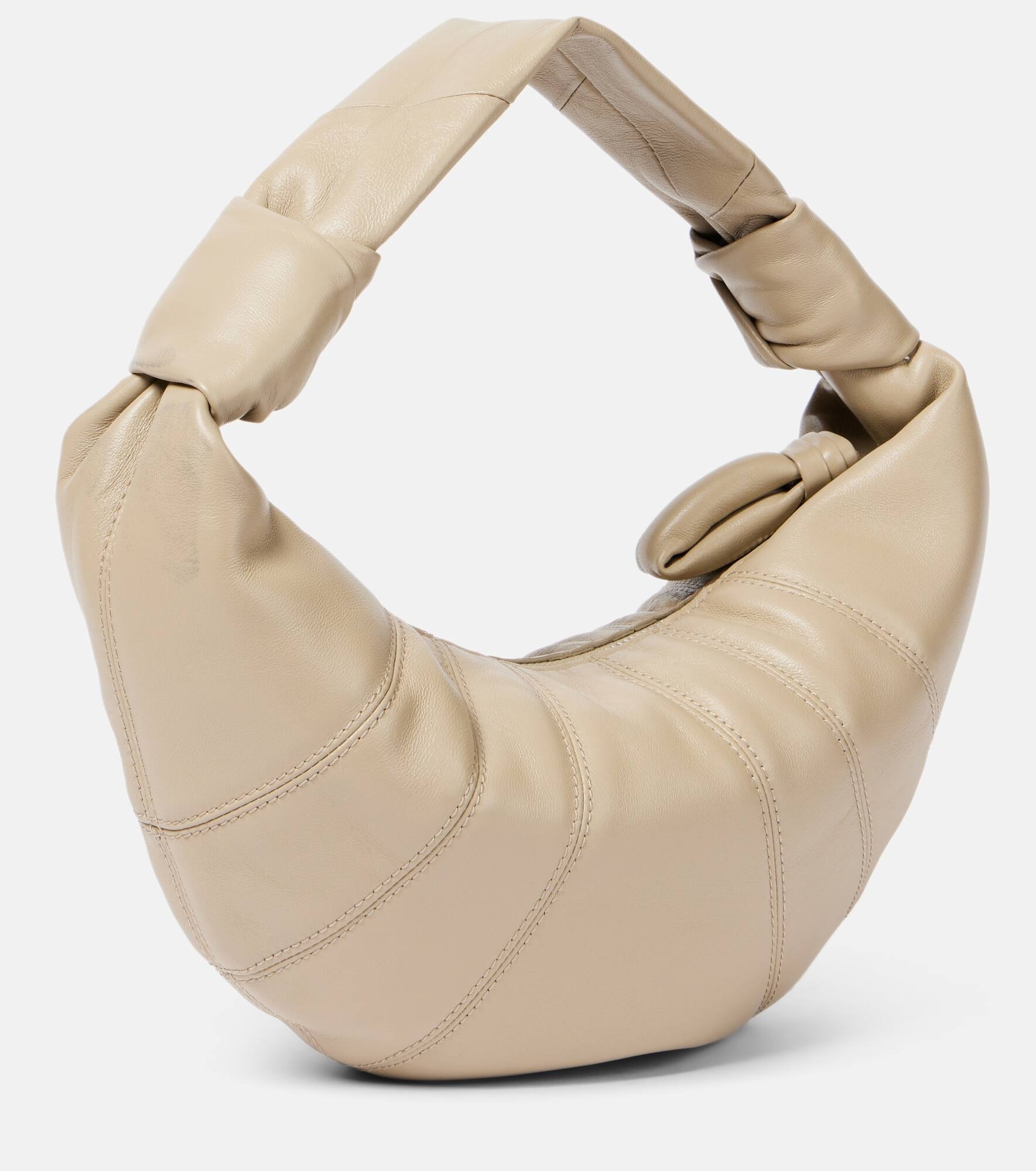 Fortune Croissant Mini leather shoulder bag - 4