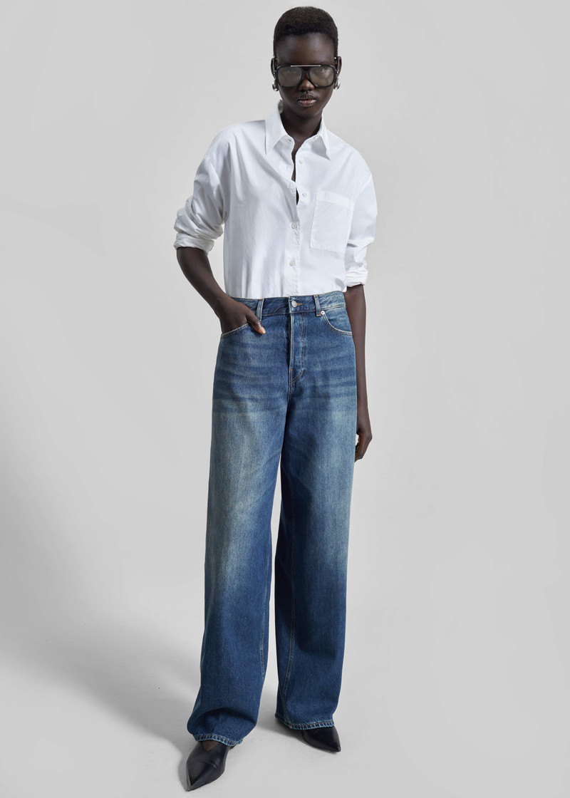 Haikure Bethany Jeans - Intense Blue 1