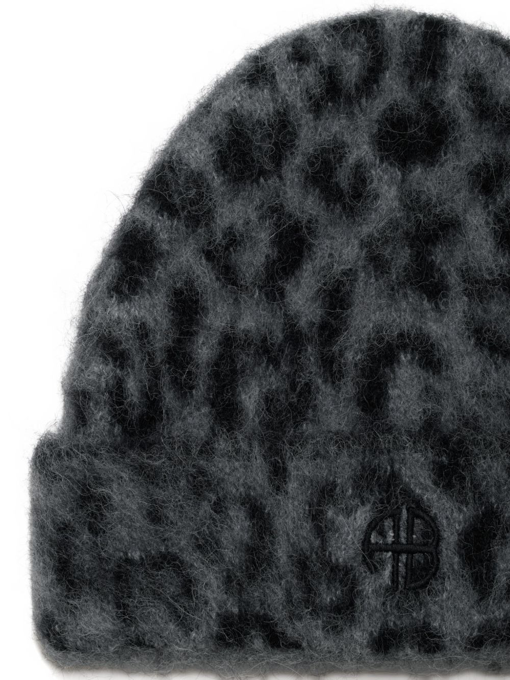 Elia leopard-print beanie - 2