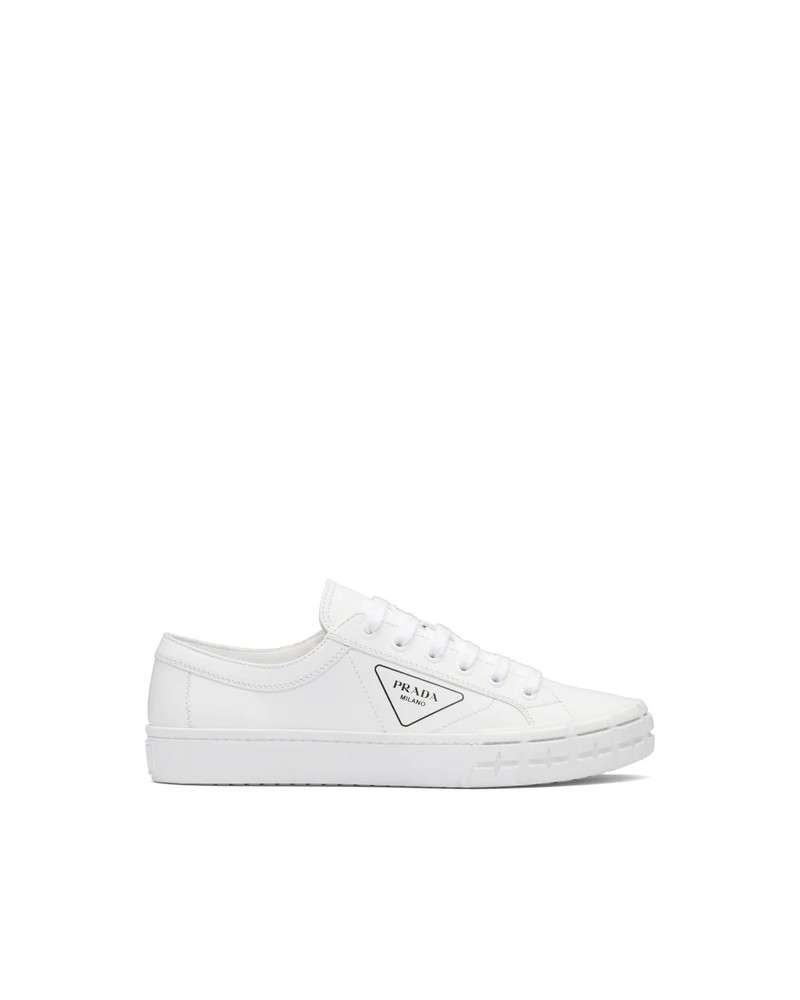 Cassetta Wheel Leather Sneakers - 1