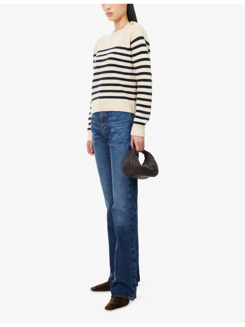 FRAME The Outlaw Boot-Cut Denim Jeans outlook