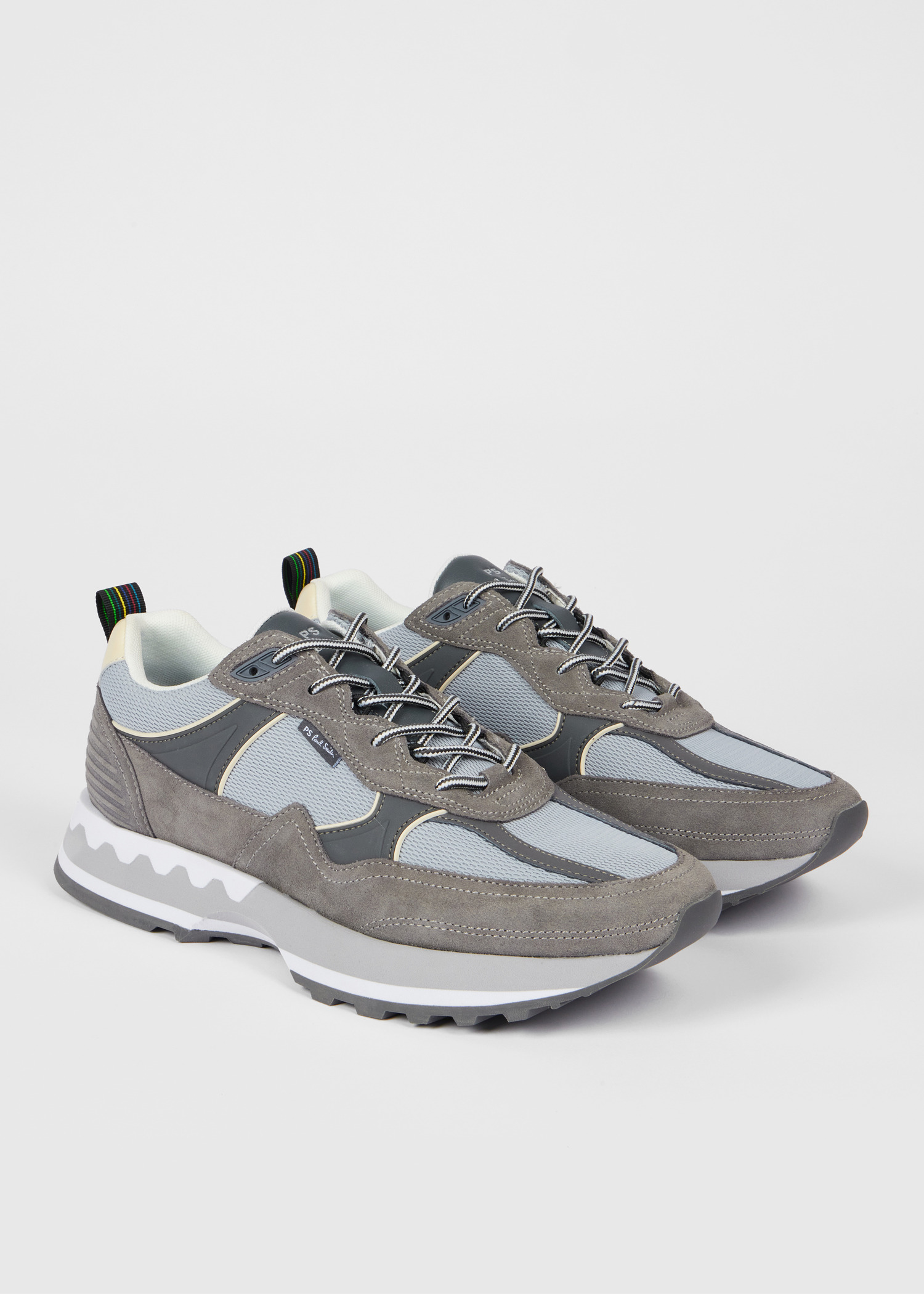 Grey 'Banks' Trainers - 4