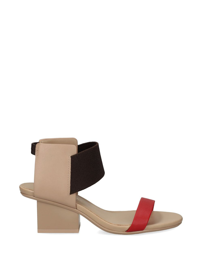 Raila Mid elasticated-strap block-heel sandals 1
