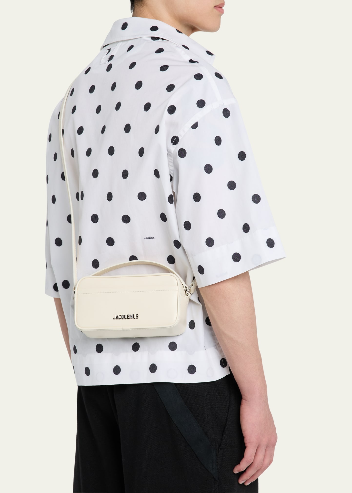 Men's La Baneto Leather Crossbody Bag - 2