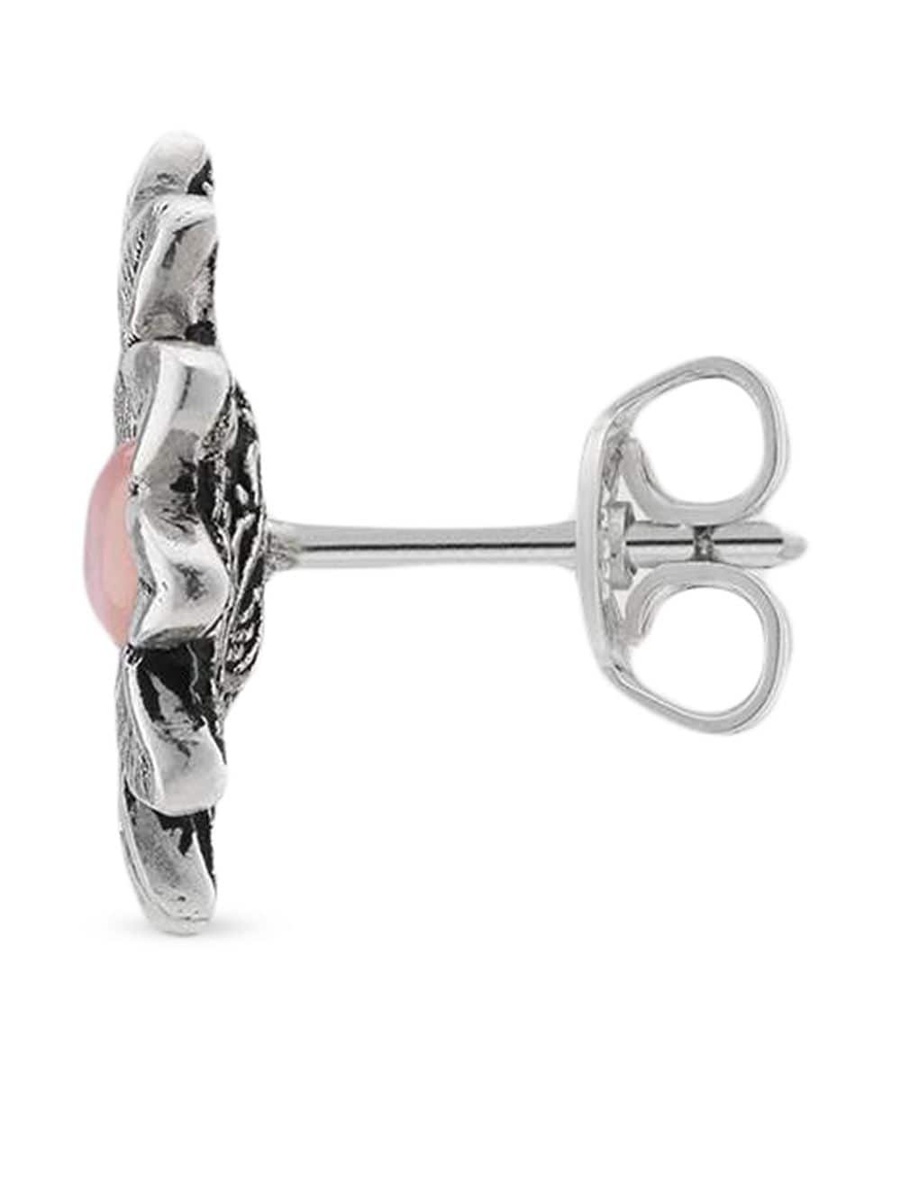 Double G flower stud earrings - 5