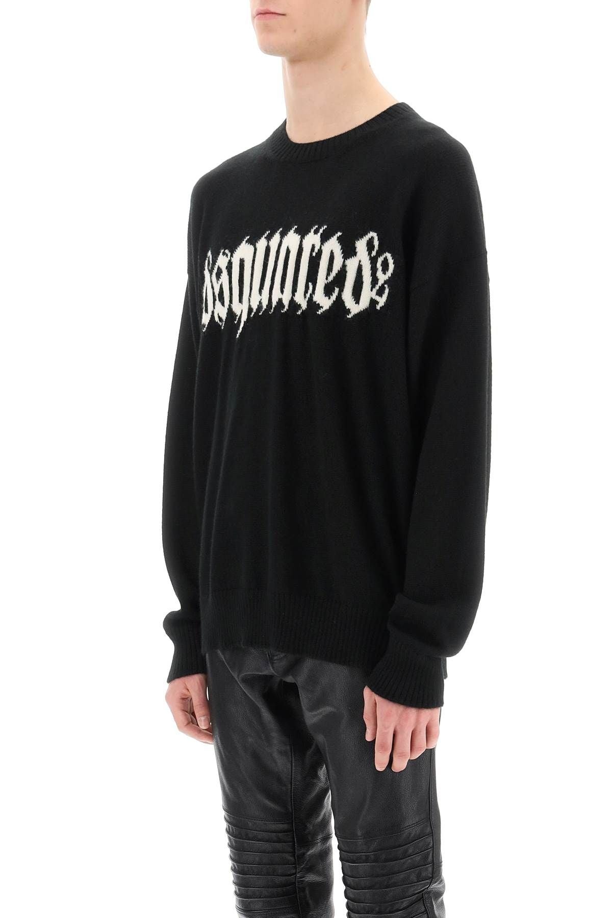 GOTHIC LOGO SWEATER - 5