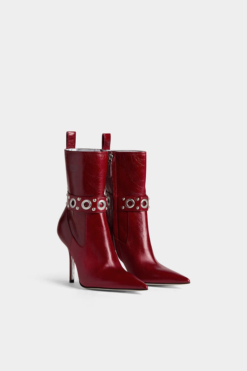 GOTHIC DSQUARED2 HEELED ANKLE BOOTS - 2