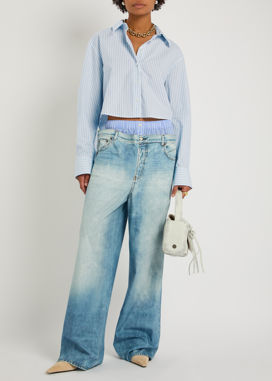 Acne Studios Striped Cotton Shirt - 4