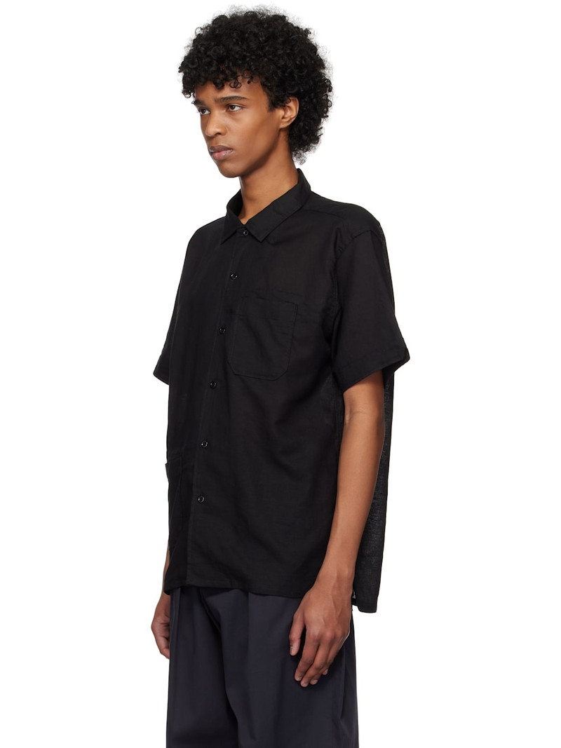 Engineered Garments Black Camp Shirt outlook