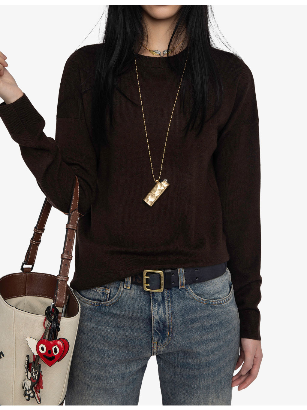 Heart Patch Wool And Cashmere-Blend Jumper - 3