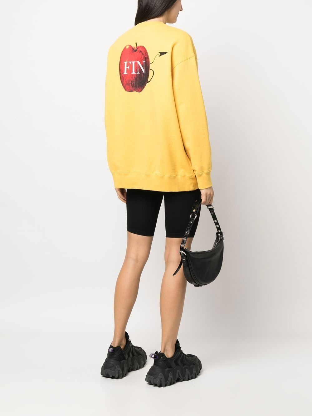 graphic-print cotton sweatshirt - 2