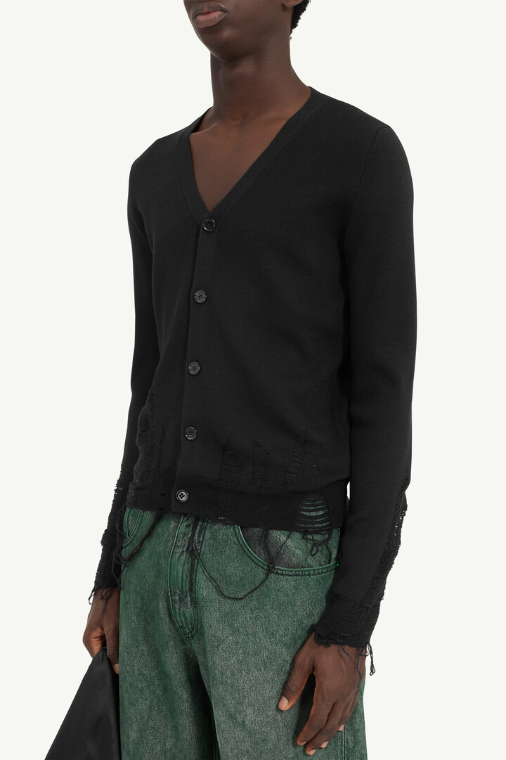 Distressed Cardigan - 3