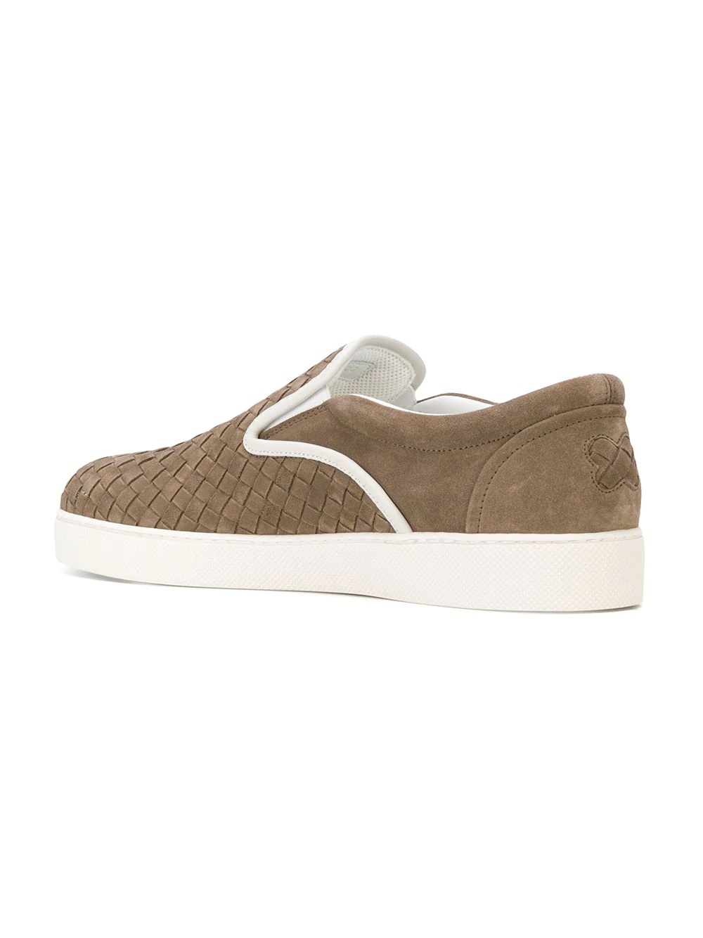 steel Intrecciato suede dodger sneaker - 3