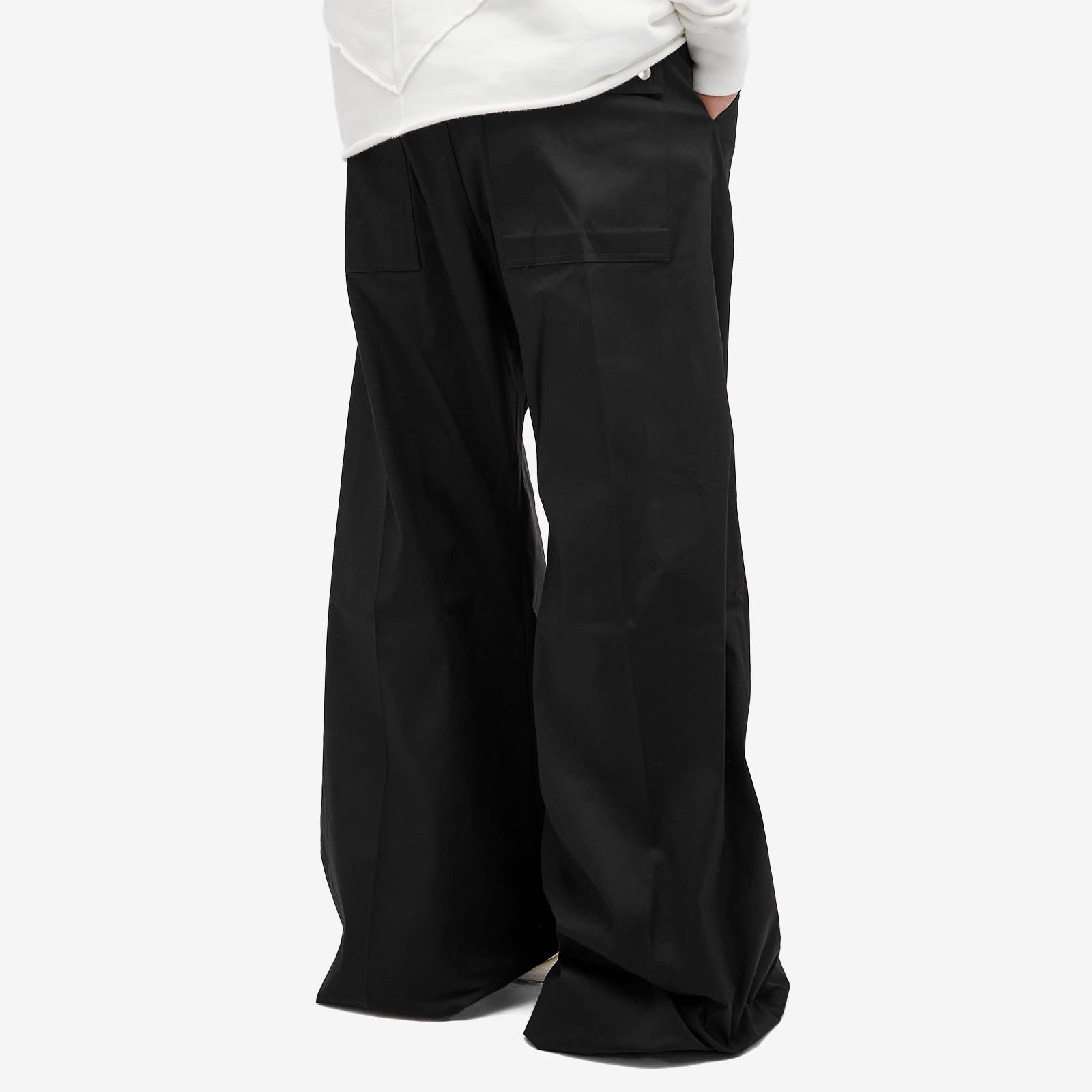 Rick Owens Wide Leg Bela Trouser - 3