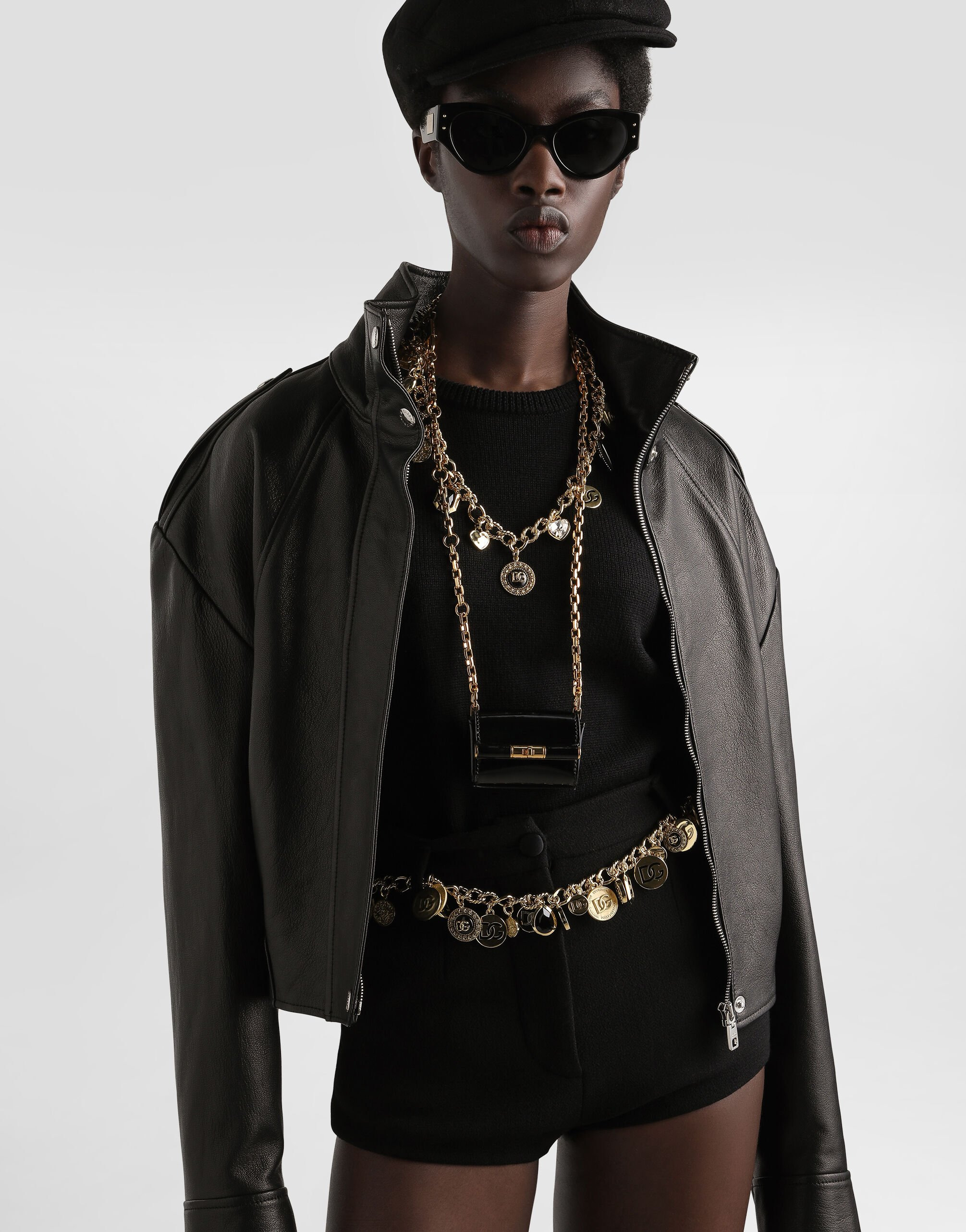 Plongé goat leather jacket - 5