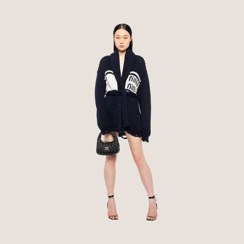 Miu Miu Wool cardigan outlook