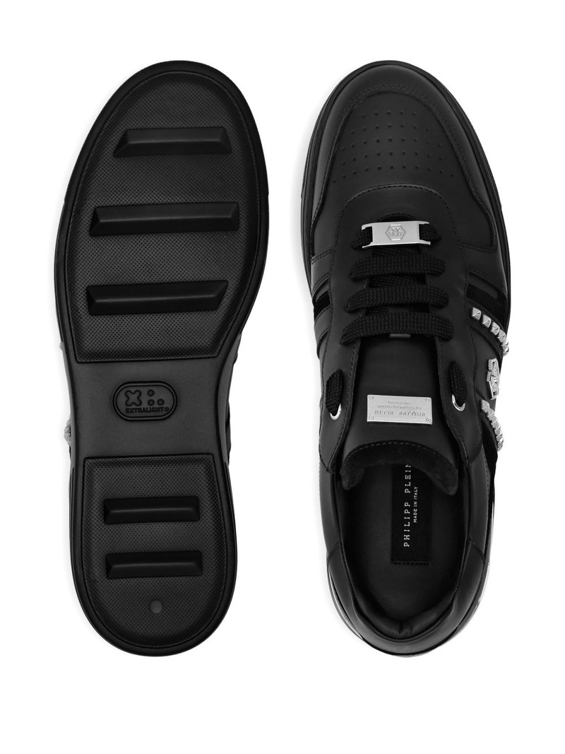 stud-embellished low-top sneakers 3