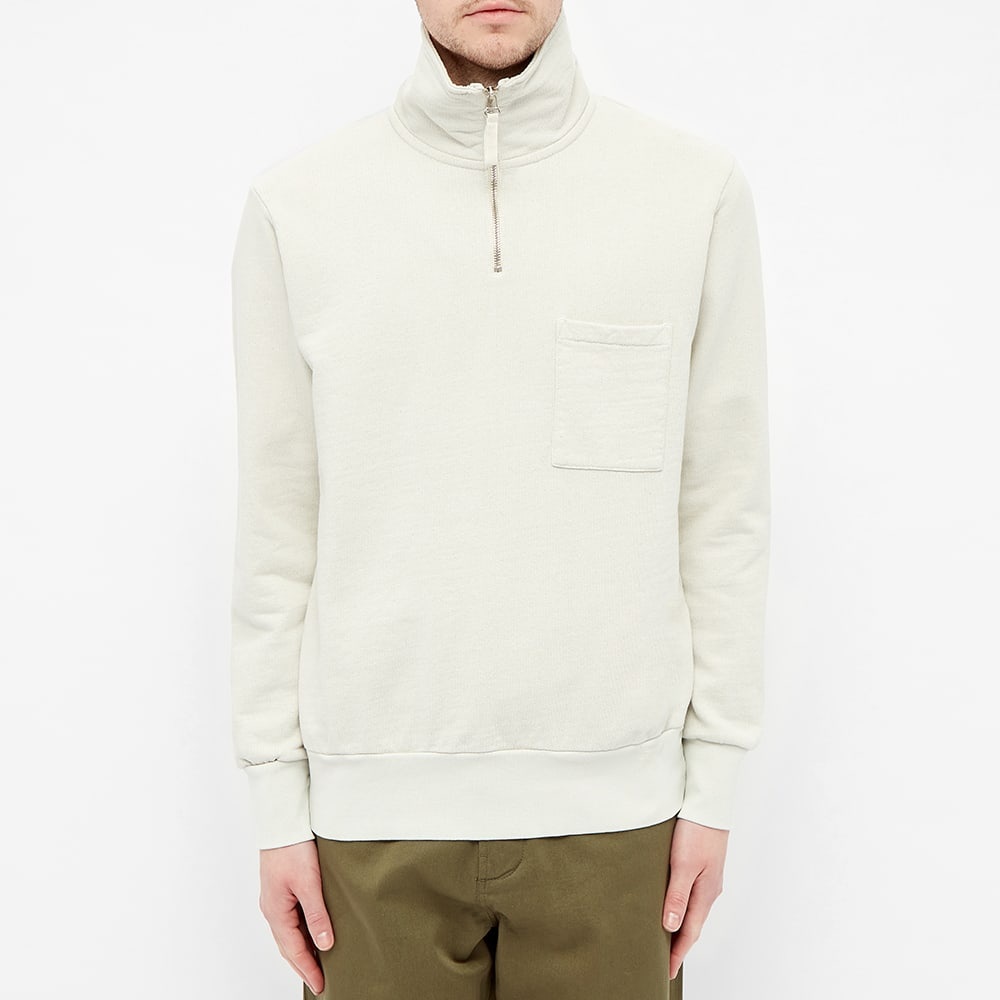 Universal Works Half Zip Sweat - 4