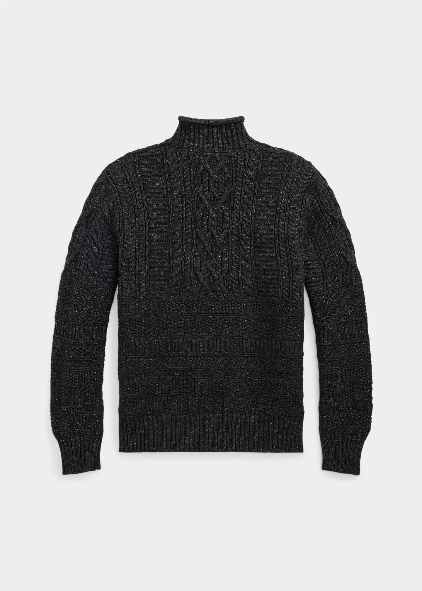 Cotton-Wool Rollneck Sweater - 2