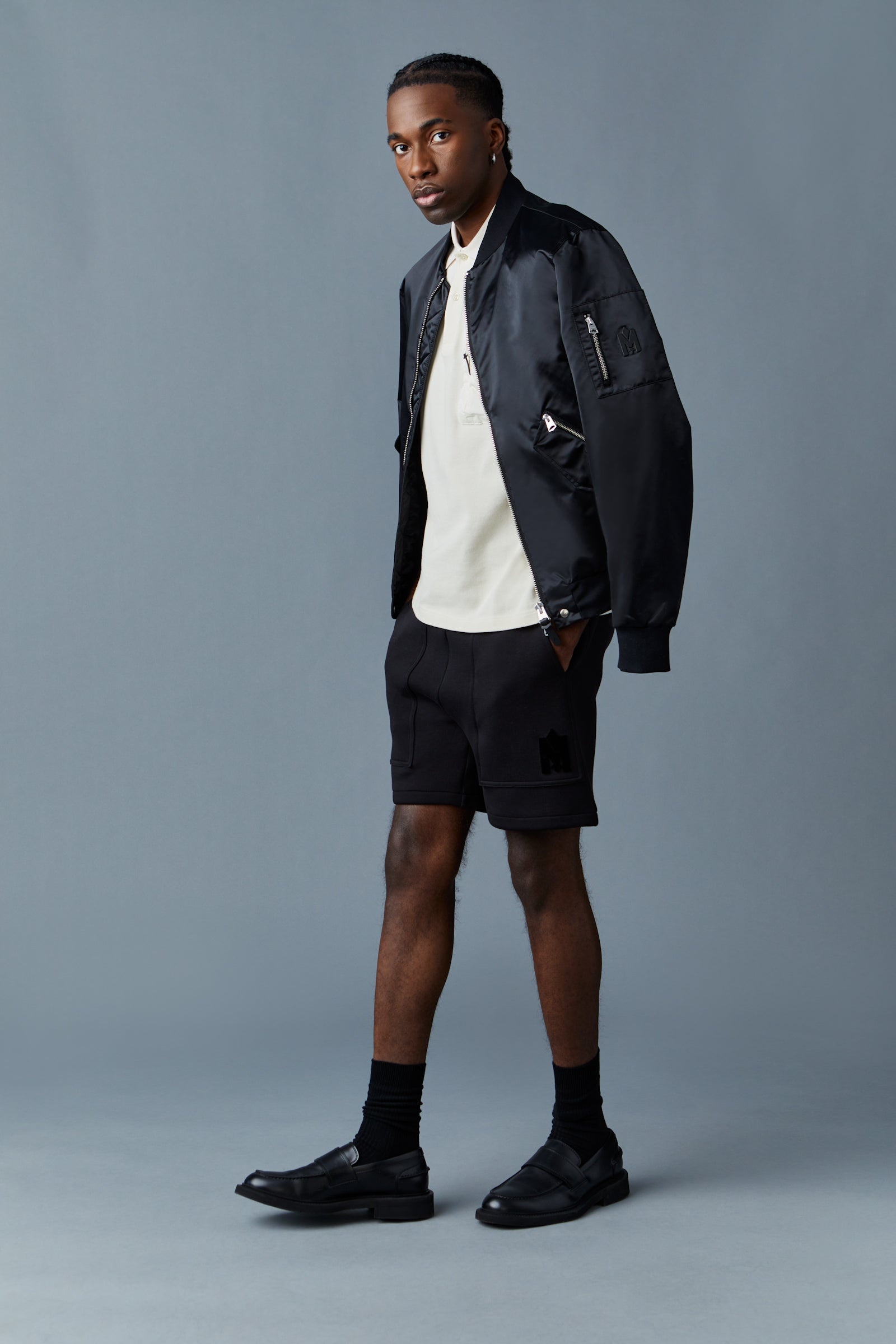 RAGNAR Satin bomber jacket - 5