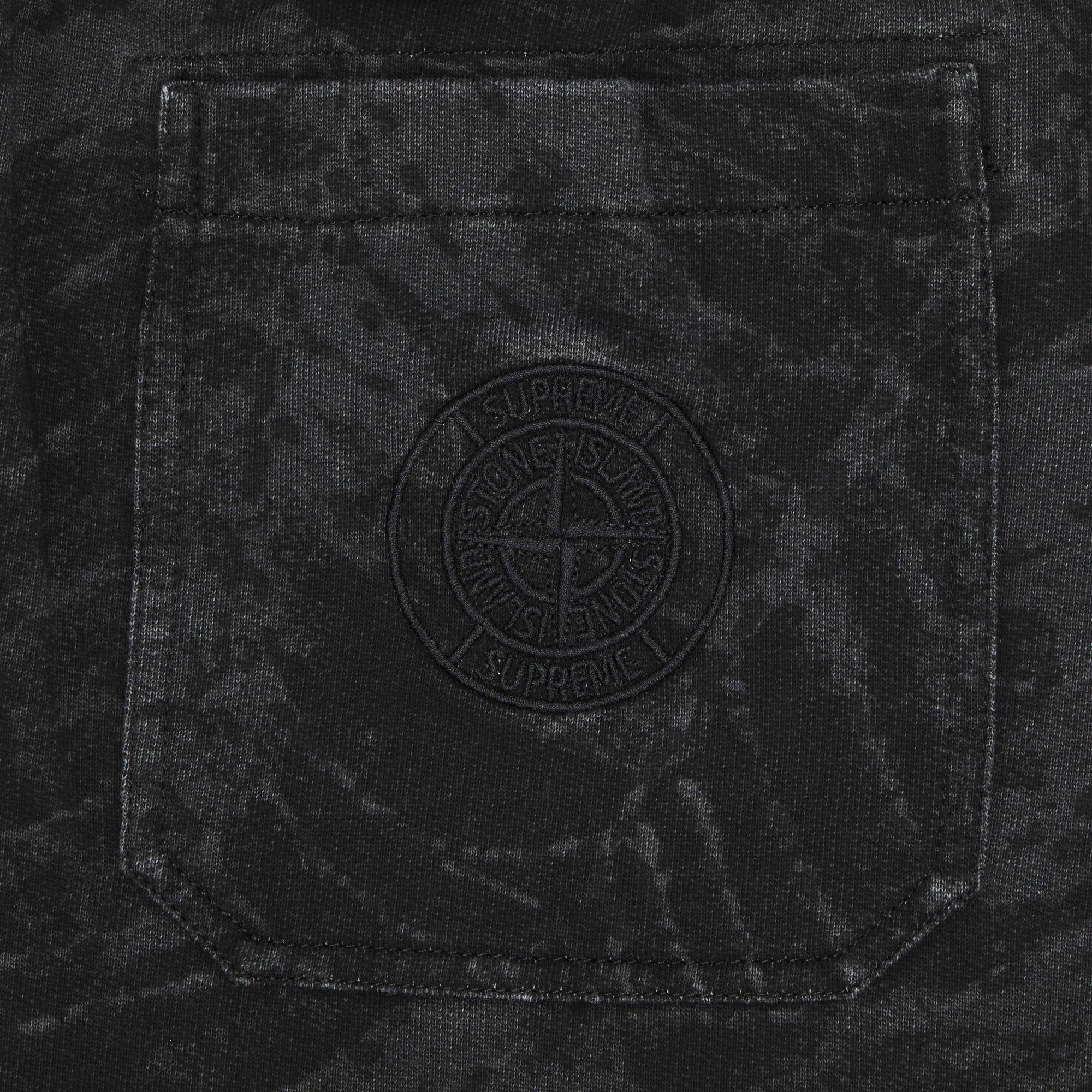 Supreme x Stone Island Sweatpant 'Black' - 3