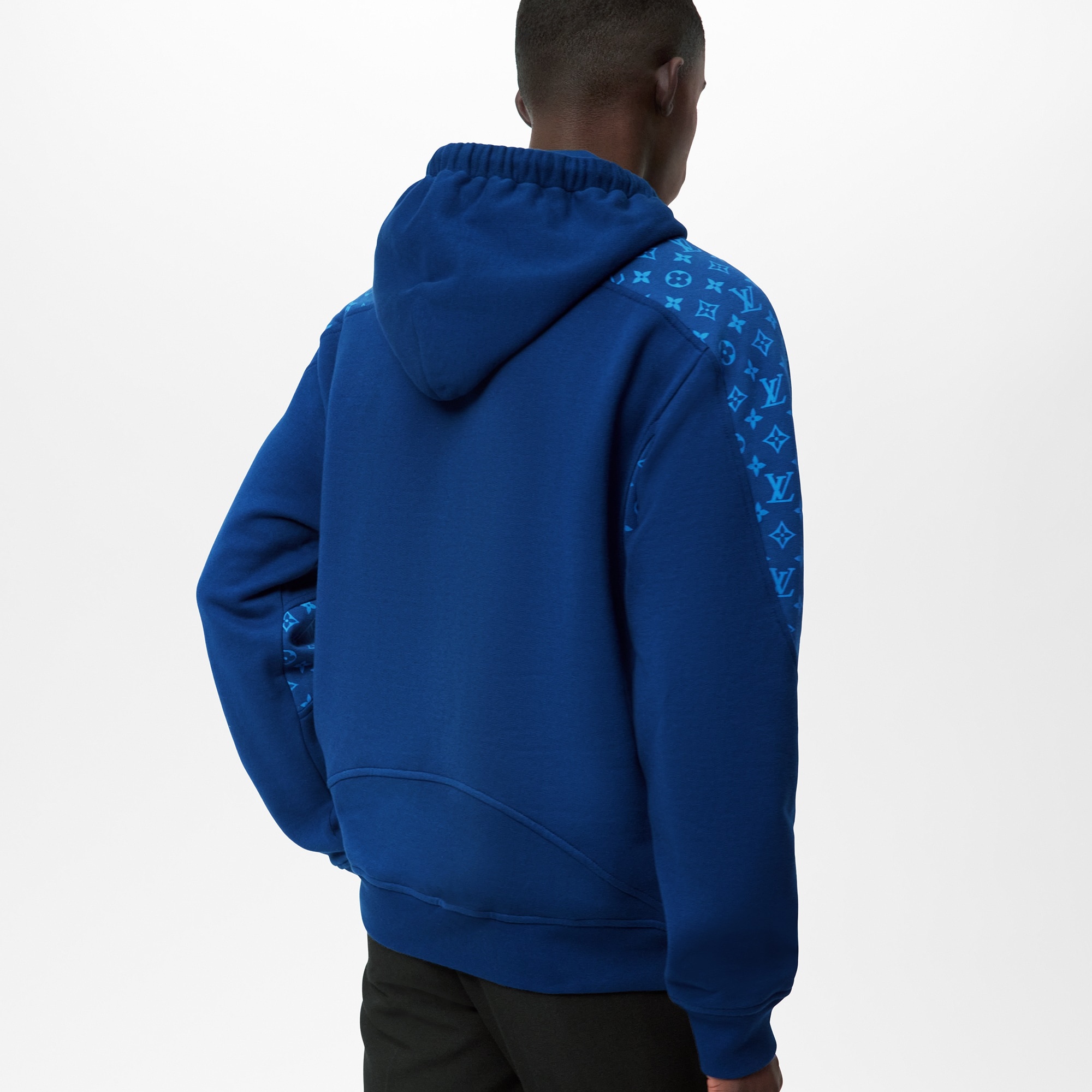 Monogram Circle Cut Hoodie - 4