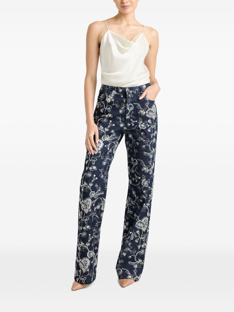Cinq à Sept Nolita embroidered trousers outlook