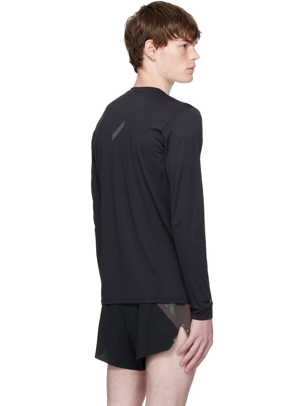 Black Long Sleeve Tech T-shirt - 3