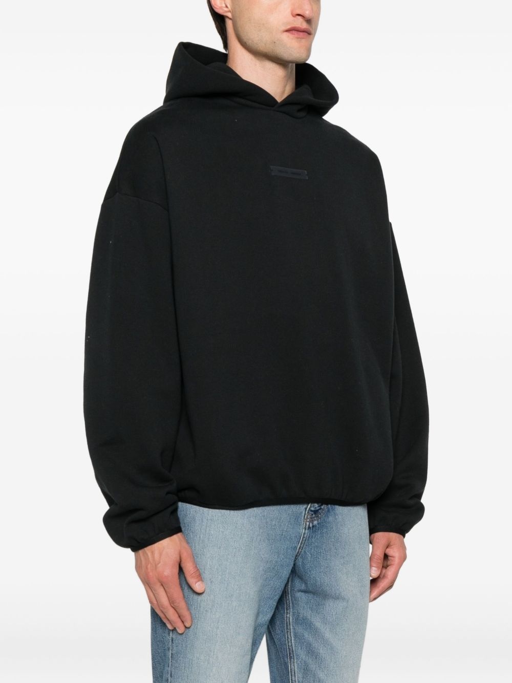logo-plaque hoodie - 3