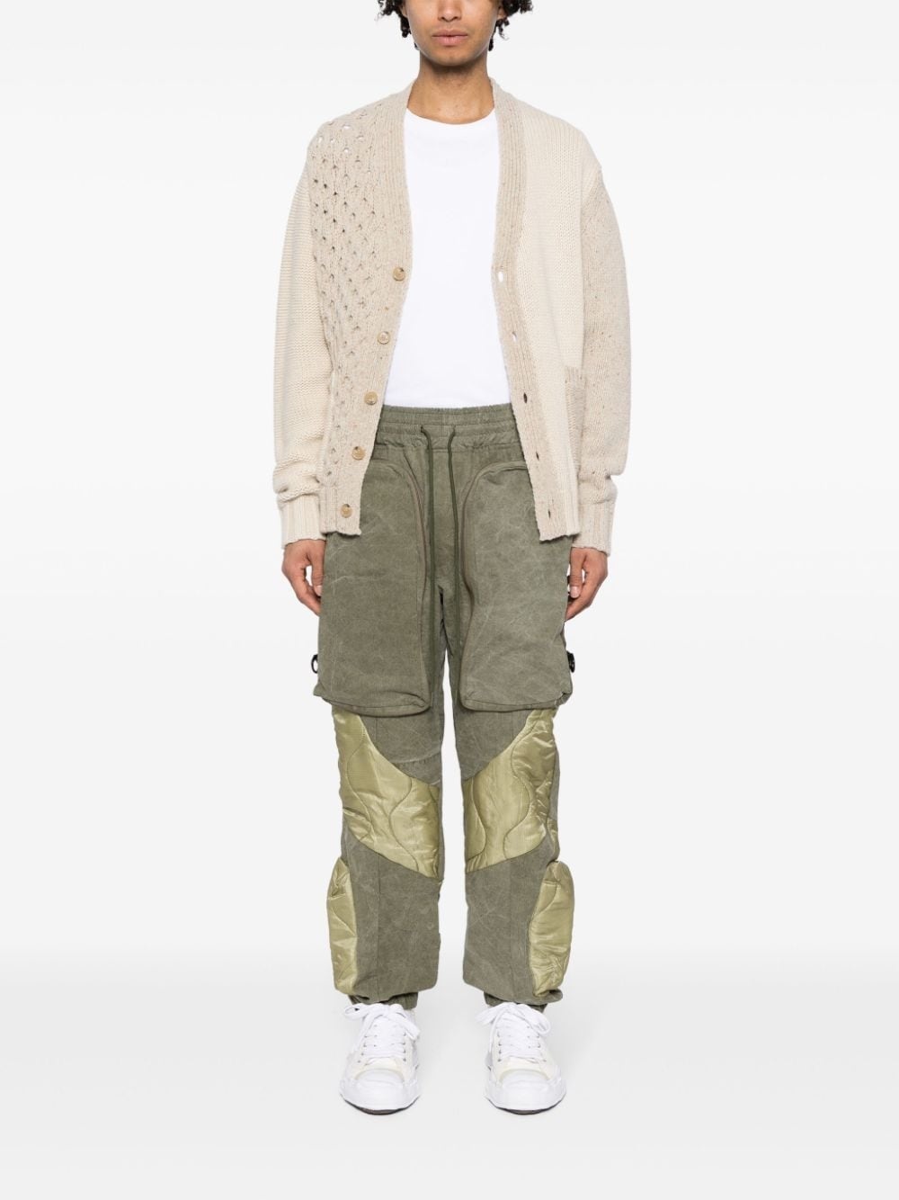 padded cargo trousers - 2