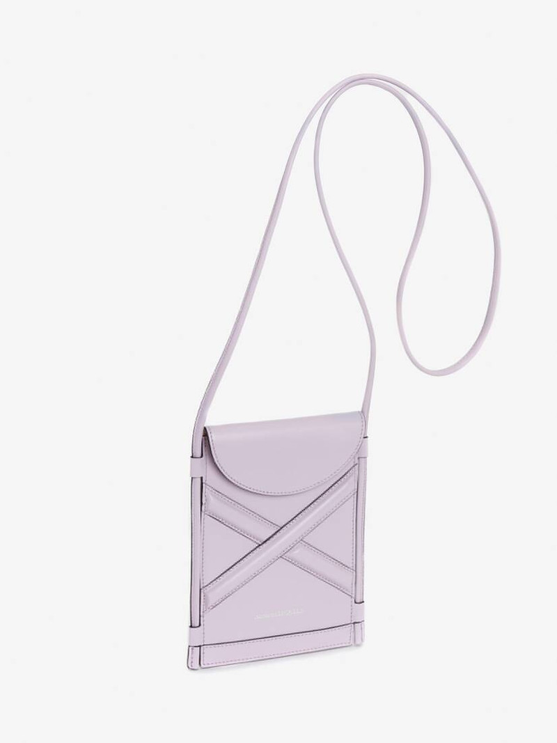 Alexander McQueen The Curve Micro in Lilac outlook